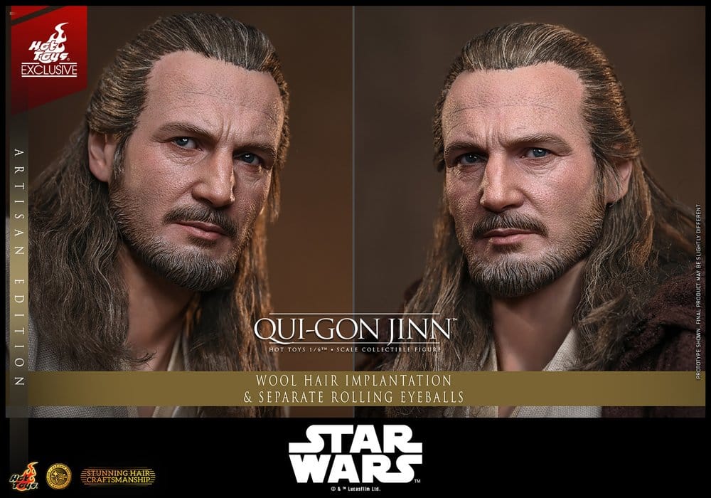 Star Wars : La Menace Fantôme – Qui-Gon Jinn Artisan Edition – 32 cm