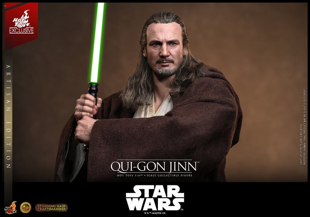 Star Wars : La Menace Fantôme – Qui-Gon Jinn Artisan Edition – 32 cm