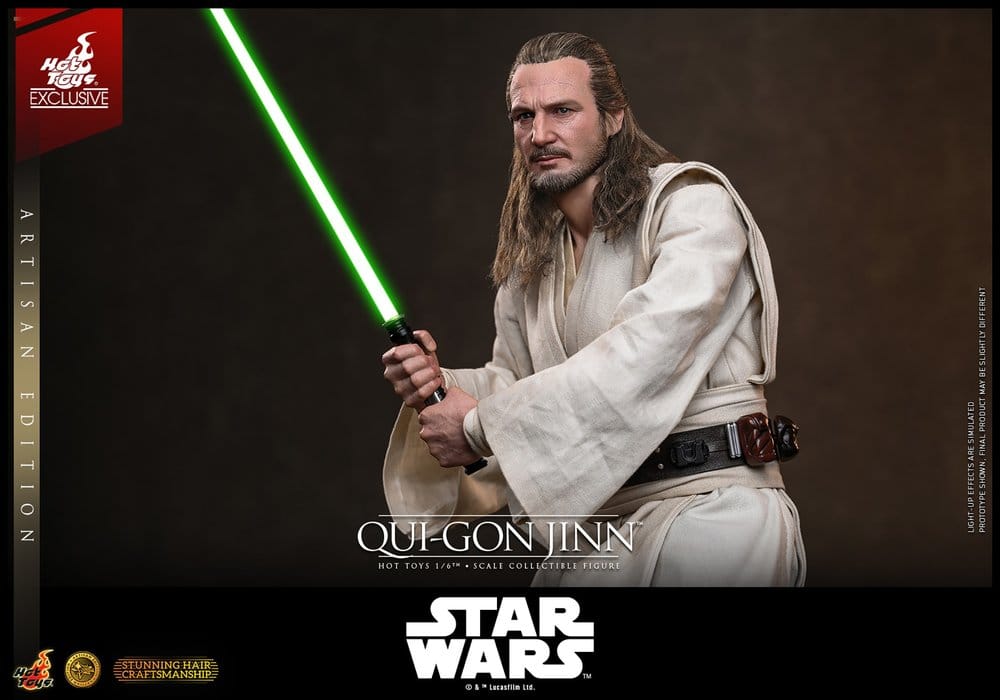 Star Wars : La Menace Fantôme – Qui-Gon Jinn Artisan Edition – 32 cm
