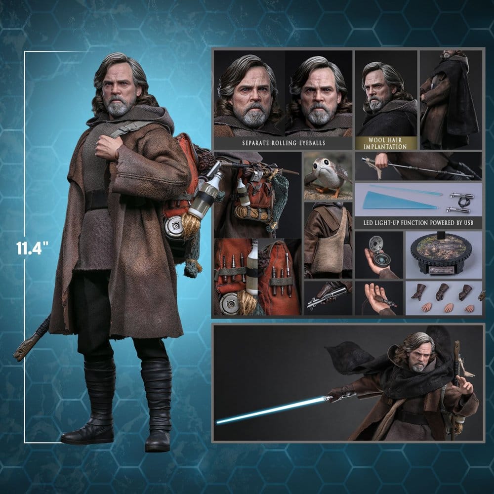 Star Wars : Les Derniers Jedi – Luke Skywalker Artisan Edition – 29 cm