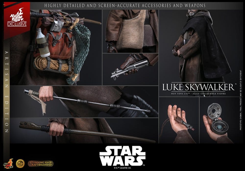 Star Wars : Les Derniers Jedi – Luke Skywalker Artisan Edition – 29 cm