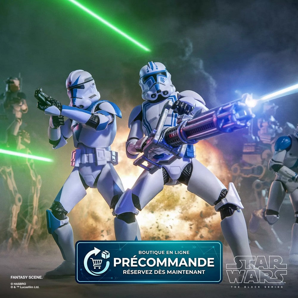 Star Wars The Black Series – Pack de 2 figurines Dogma & Hardcase – 15 cm