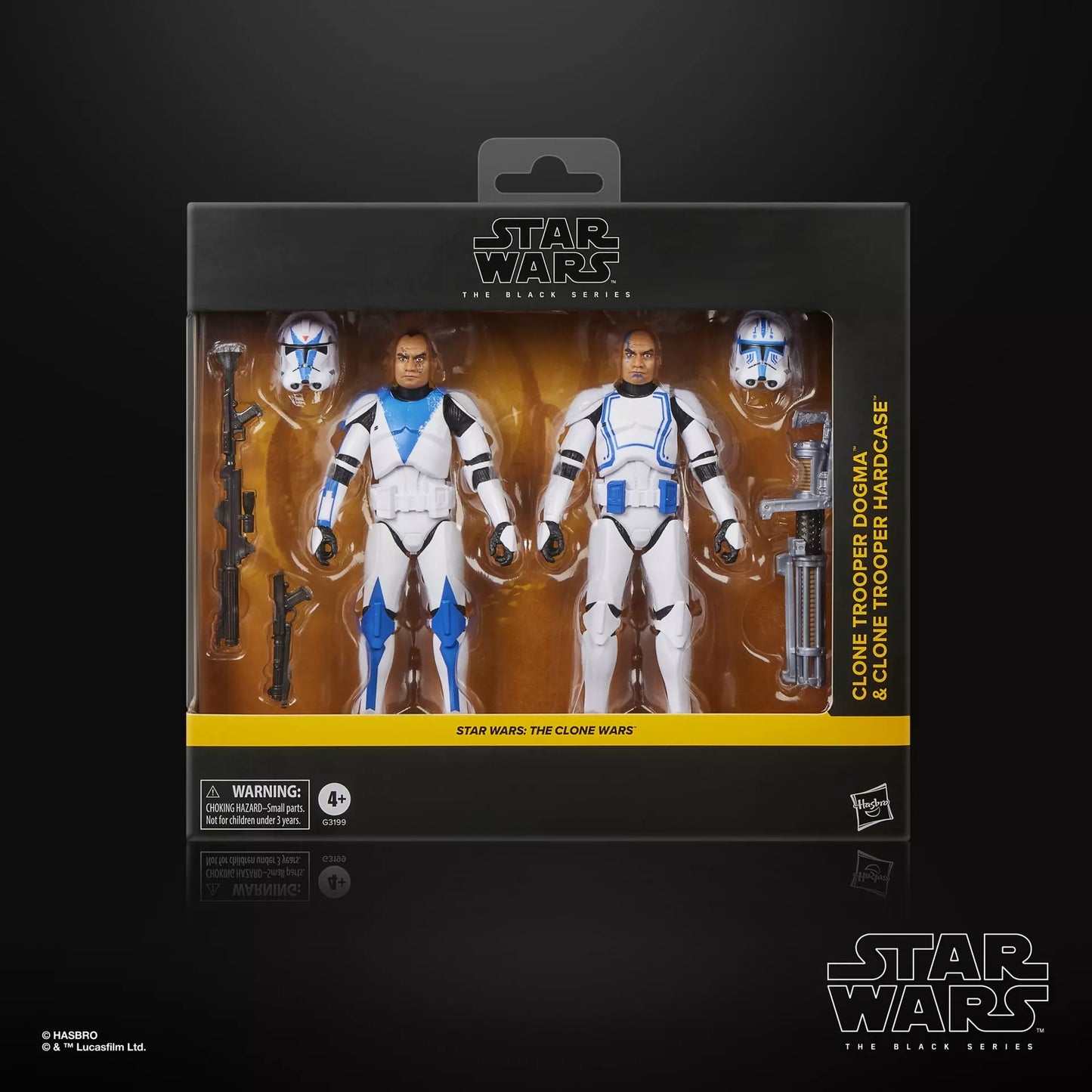 Star Wars The Black Series – Pack de 2 figurines Dogma & Hardcase – 15 cm