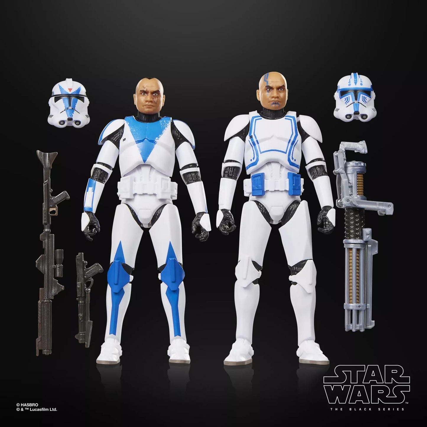 Star Wars The Black Series – Pack de 2 figurines Dogma & Hardcase – 15 cm