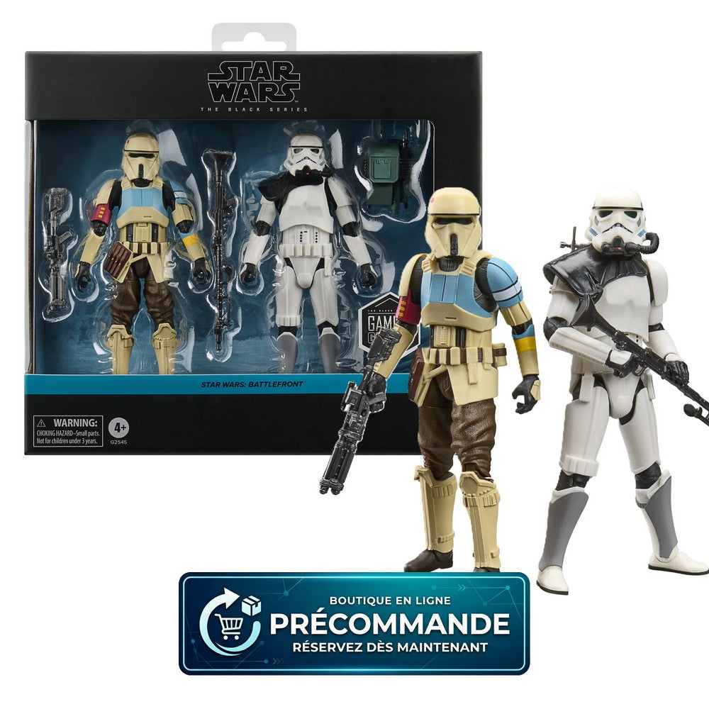 Star Wars – Magma Trooper & Shore Trooper Black Series 15 cm