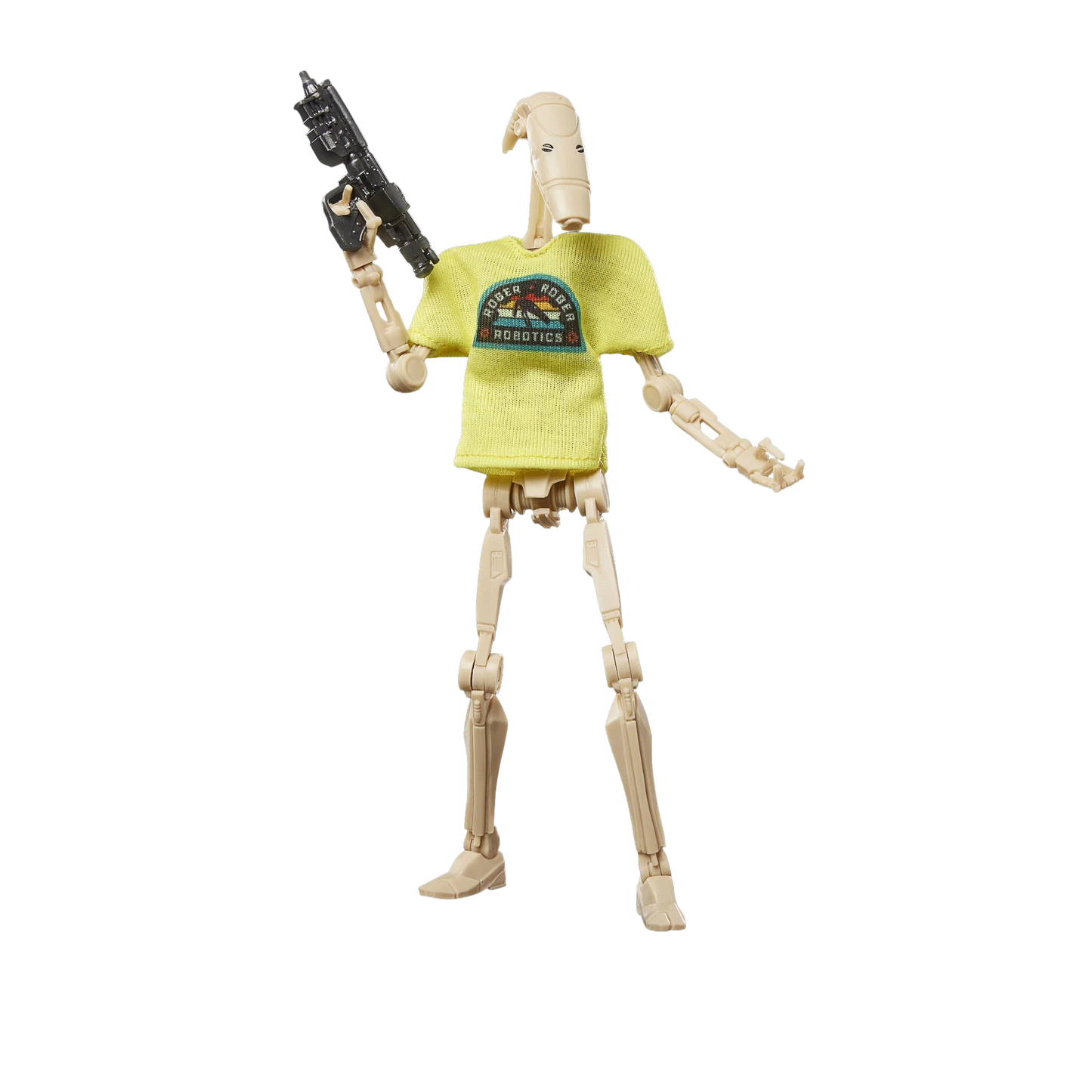 Figurine B1 Battle Droid Star Wars Black Series de 15cm, figurine Hasbro, avec détails réalistes du droïde de combat.