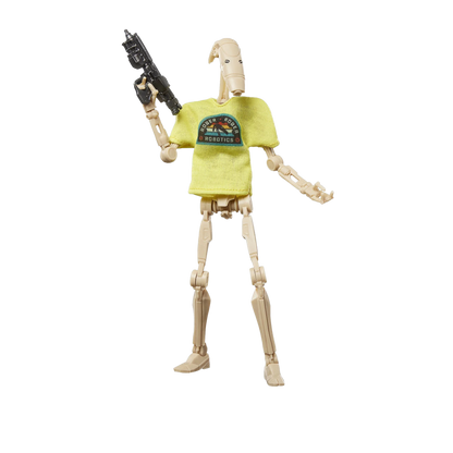 Figurine B1 Battle Droid Star Wars Black Series de 15cm, figurine Hasbro, avec détails réalistes du droïde de combat.