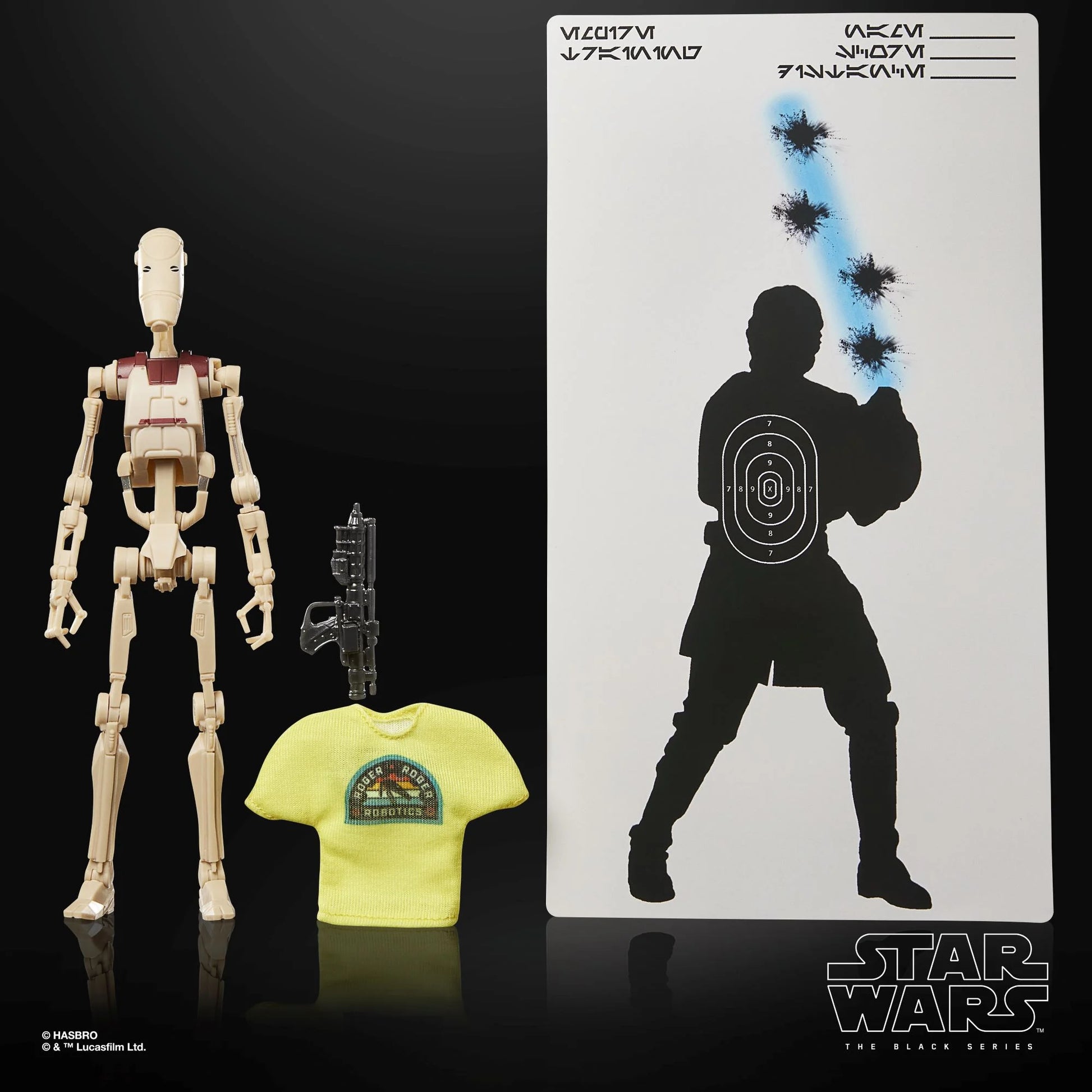 Figurine B1 Battle Droid Star Wars Black Series de 15 cm, de la collection Hasbro, pour célébrer le 4 mai.