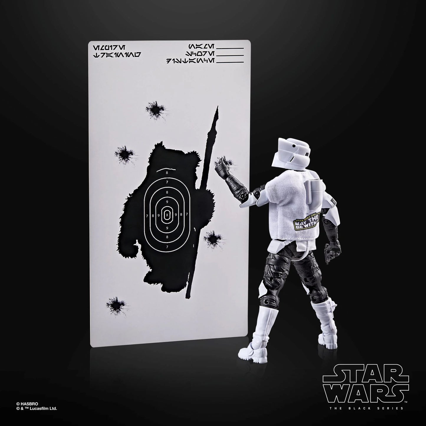 STAR WARS - Scout Trooper "May the 4th be.." - Fig. Black Series 15cm