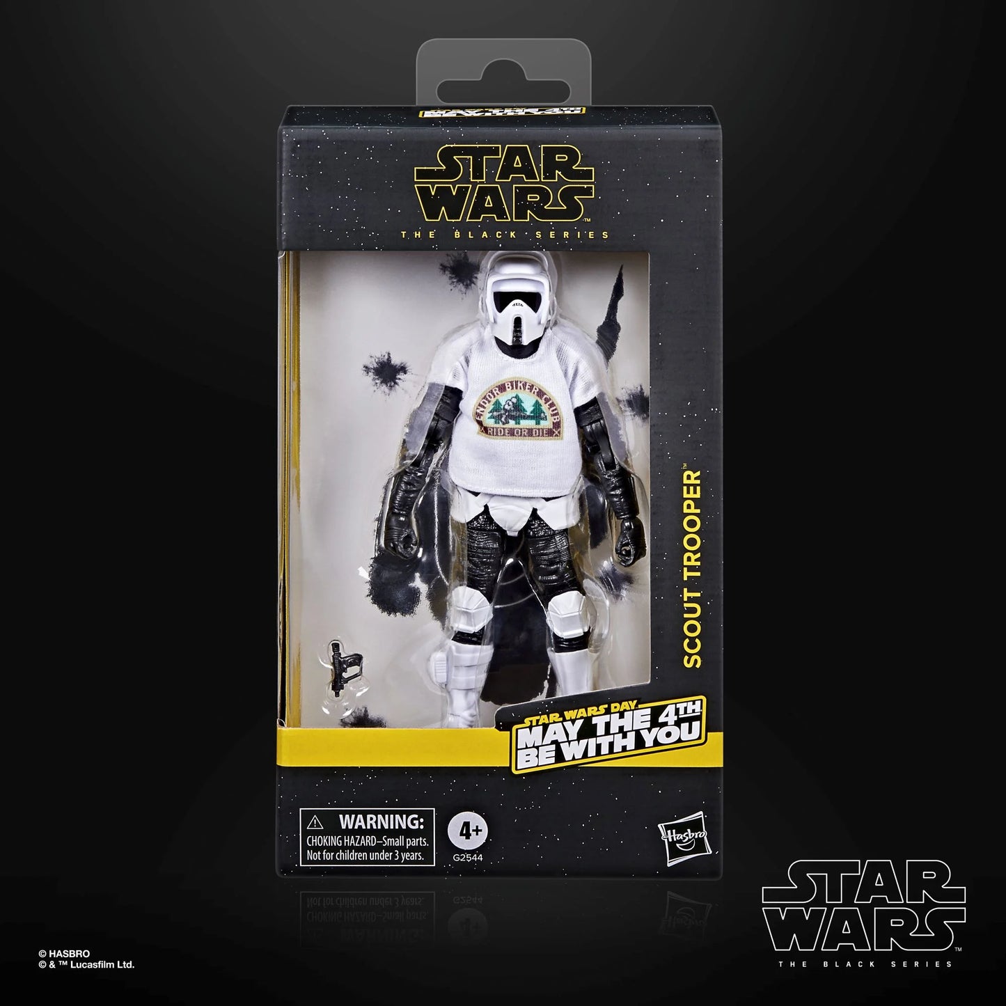 STAR WARS - Scout Trooper "May the 4th be.." - Fig. Black Series 15cm