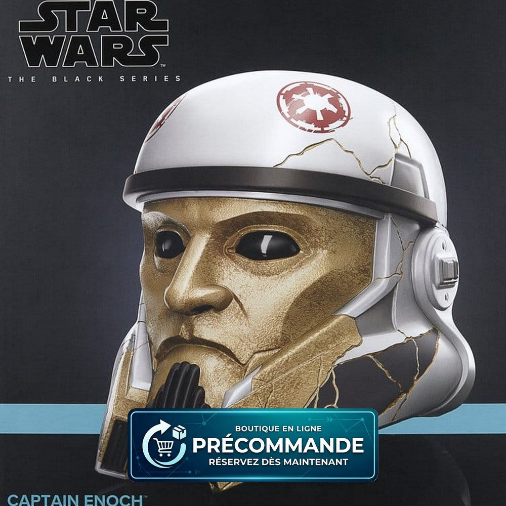 Star Wars: Ahsoka Black Series casque électronique Captain Enoch