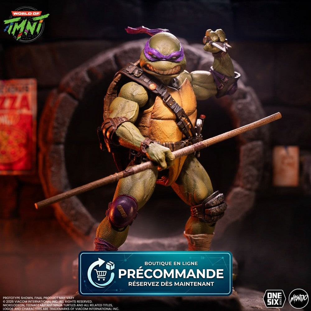 TMNT – Donatello – Mondo 1/6 – 25 cm (tortues Ninja Figure)