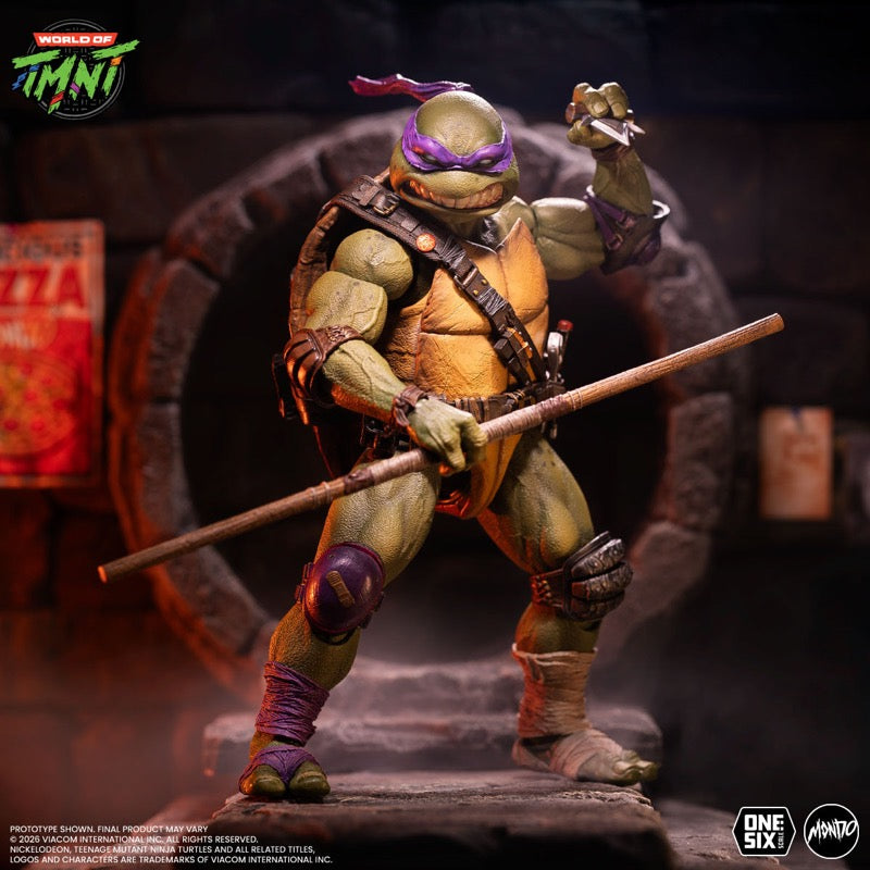 TMNT – Donatello – Mondo 1/6 – 25 cm (tortues Ninja Figure)