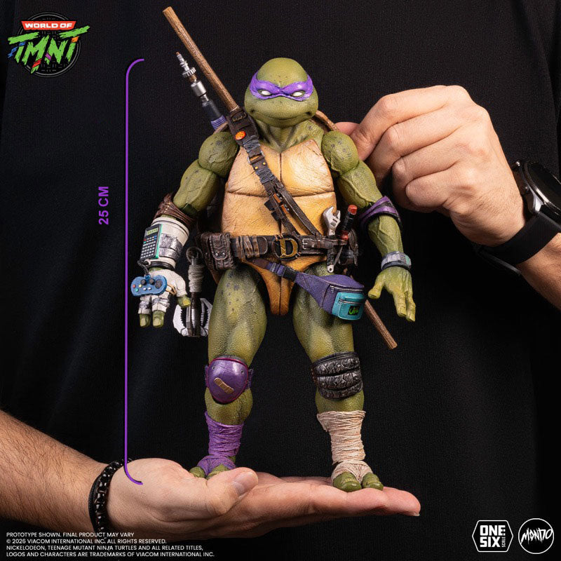 TMNT – Donatello – Mondo 1/6 – 25 cm (tortues Ninja Figure)