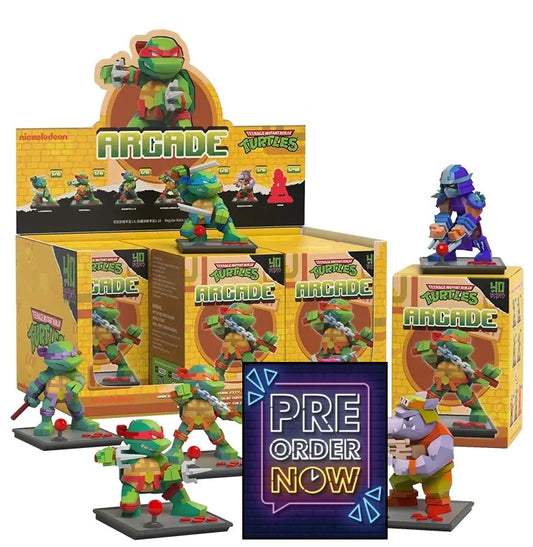 TORTUES NINJA - Arcade - Display 6 Figurines - Toys Legacy Collection