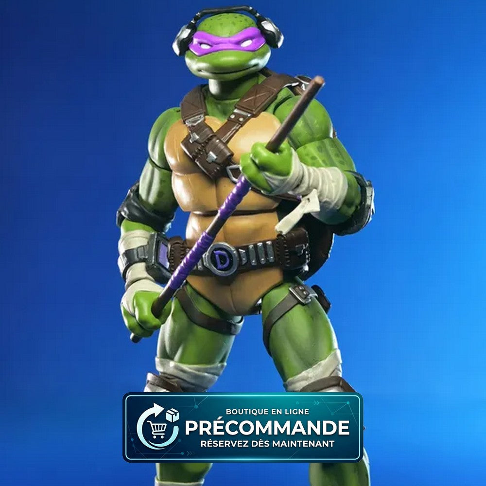 Teenage Mutant Ninja Turtles x Fortnite – Donatello : figurine 17cm