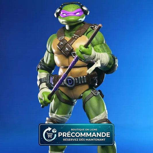 Teenage Mutant Ninja Turtles x Fortnite – Donatello : figurine 17cm