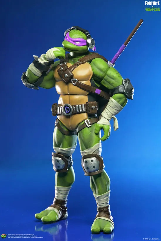 Teenage Mutant Ninja Turtles x Fortnite – Donatello : figurine 17cm