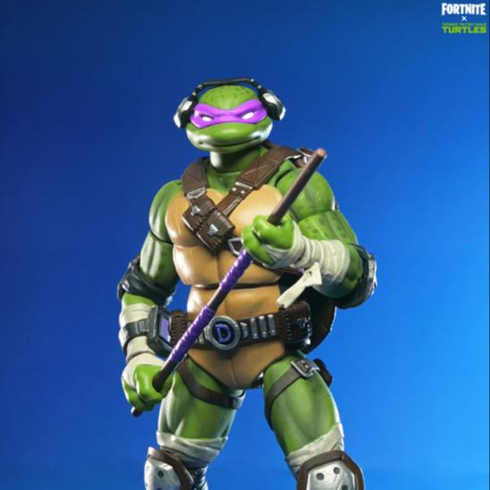 Teenage Mutant Ninja Turtles x Fortnite – Donatello : figurine 17cm