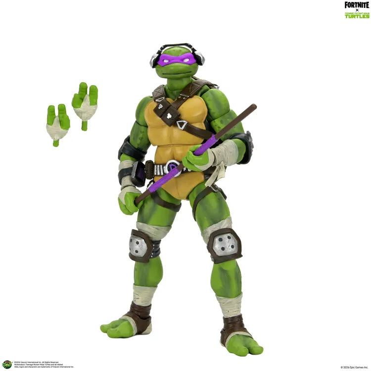 Teenage Mutant Ninja Turtles x Fortnite – Donatello : figurine 17cm