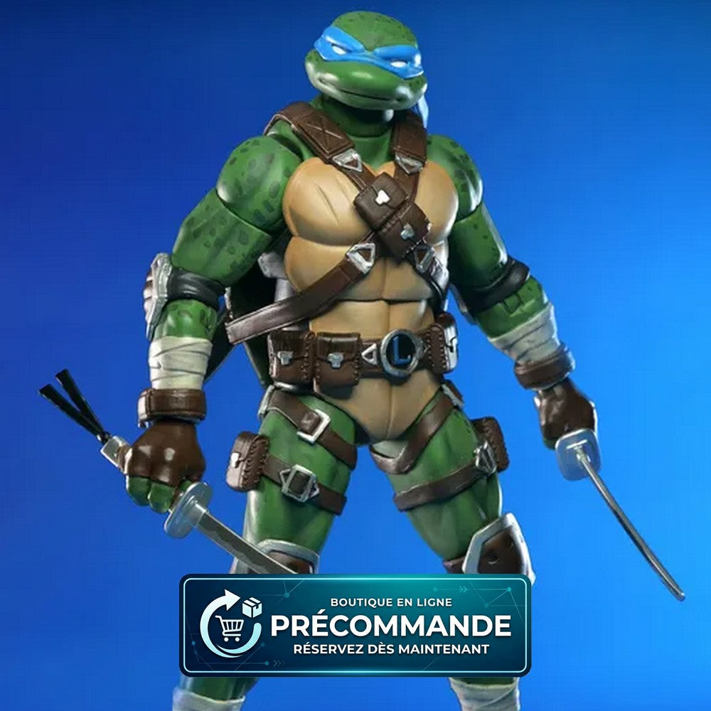 Teenage Mutant Ninja Turtles x Fortnite – Leonardo : figurine 17cm