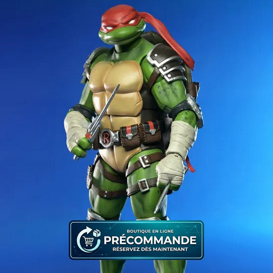 Teenage Mutant Ninja Turtles x Fortnite – Raphael : figurine 17cm
