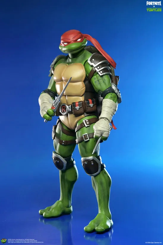 Teenage Mutant Ninja Turtles x Fortnite – Raphael : figurine 17cm