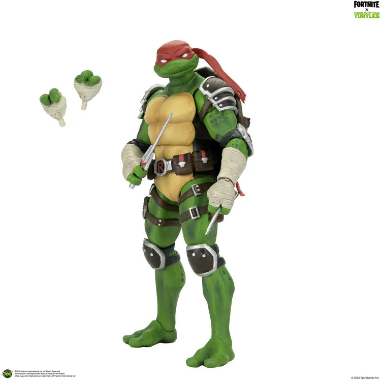 Teenage Mutant Ninja Turtles x Fortnite – Raphael : figurine 17cm