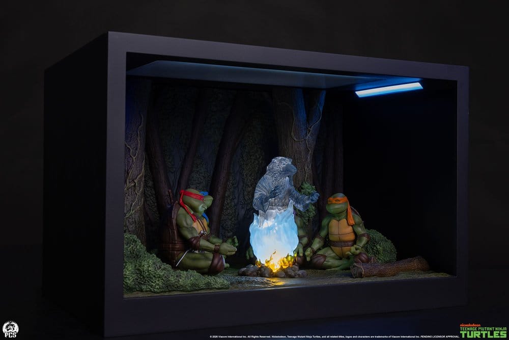 Les Tortues Ninja (Movie Moments) – Mini Scale Diorama Splinter's Spirit 36 cm