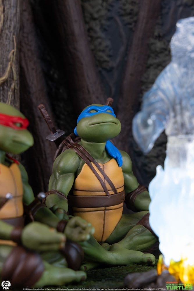 Les Tortues Ninja (Movie Moments) – Mini Scale Diorama Splinter's Spirit 36 cm