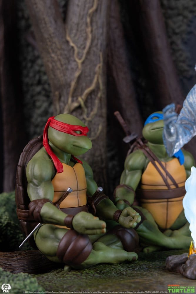 Les Tortues Ninja (Movie Moments) – Mini Scale Diorama Splinter's Spirit 36 cm