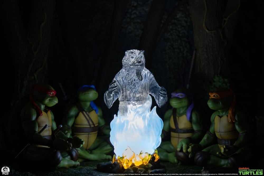 Les Tortues Ninja (Movie Moments) – Mini Scale Diorama Splinter's Spirit 36 cm