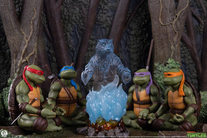 Les Tortues Ninja (Movie Moments) – Mini Scale Diorama Splinter's Spirit 36 cm