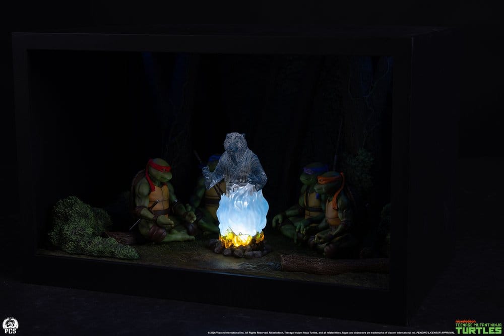 Les Tortues Ninja (Movie Moments) – Mini Scale Diorama Splinter's Spirit 36 cm