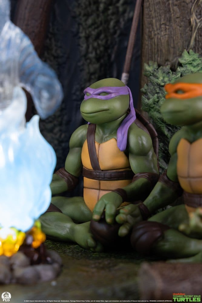 Les Tortues Ninja (Movie Moments) – Mini Scale Diorama Splinter's Spirit 36 cm