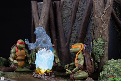 Les Tortues Ninja (Movie Moments) – Mini Scale Diorama Splinter's Spirit 36 cm