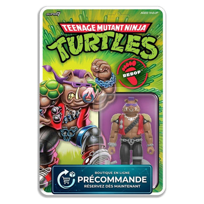 Teenage Mutant Ninja Turtles ReAction+ Wave 02 – Bebop