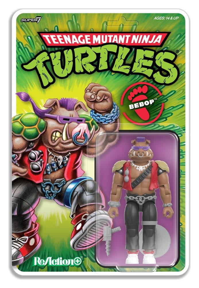 Teenage Mutant Ninja Turtles ReAction+ Wave 02 – Bebop