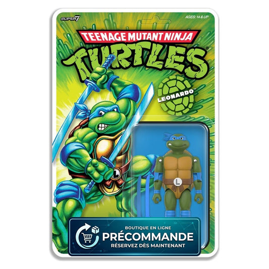 Teenage Mutant Ninja Turtles ReAction+ Wave 02 – Leonardo