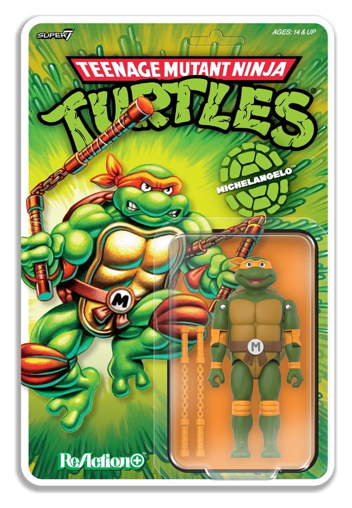 Teenage Mutant Ninja Turtles ReAction+ Wave 02 – Michelangelo