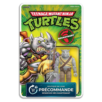 Teenage Mutant Ninja Turtles ReAction+ Wave 02 – Rocksteady