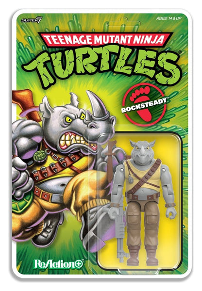 Teenage Mutant Ninja Turtles ReAction+ Wave 02 – Rocksteady