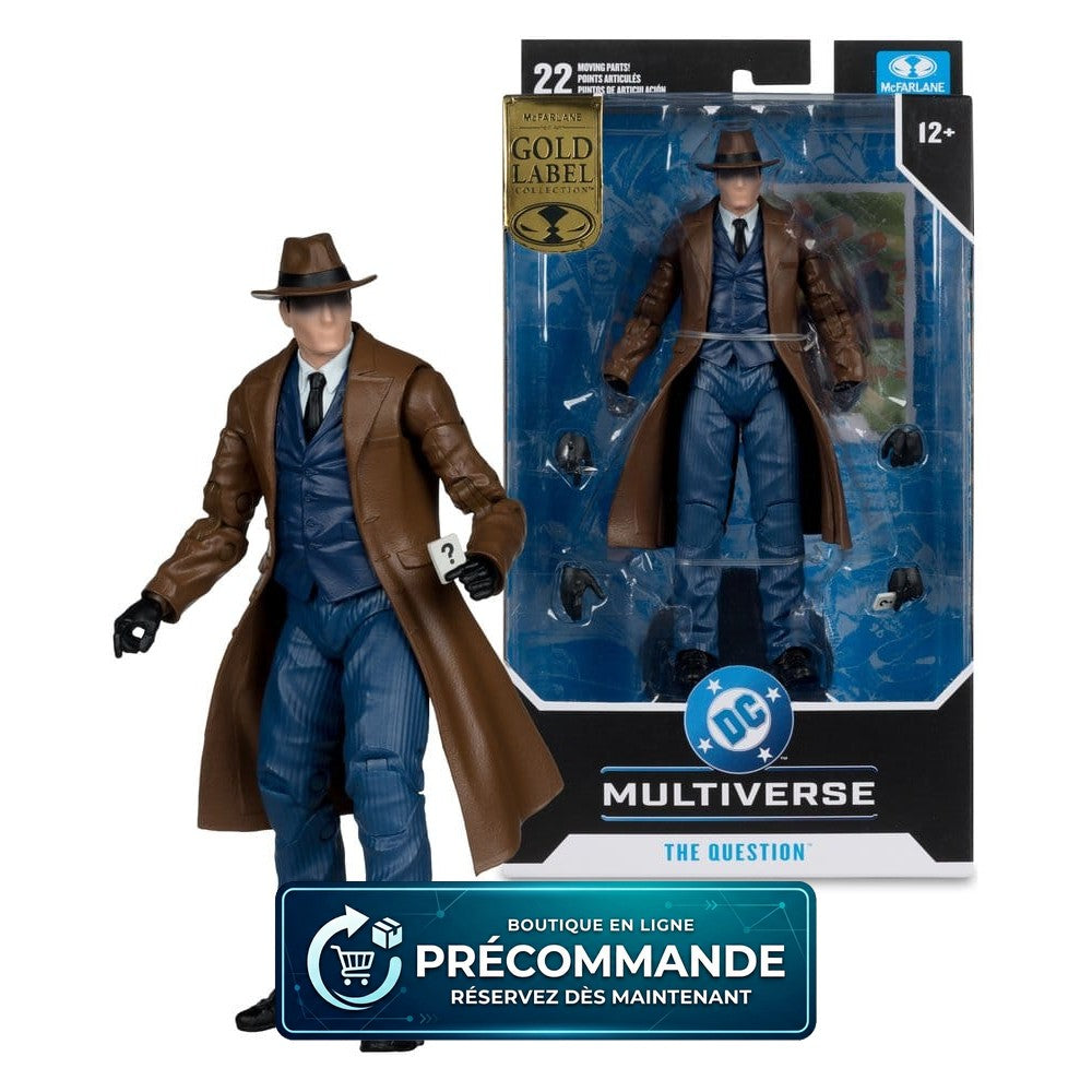 DC Multiverse figurine The Question (DC Classic) (Gold Label) 19 cm