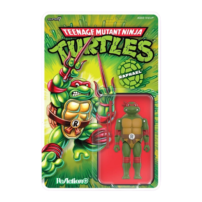 Teenage Mutant Ninja Turtles ReAction+ figurine Wave 01 Raphael