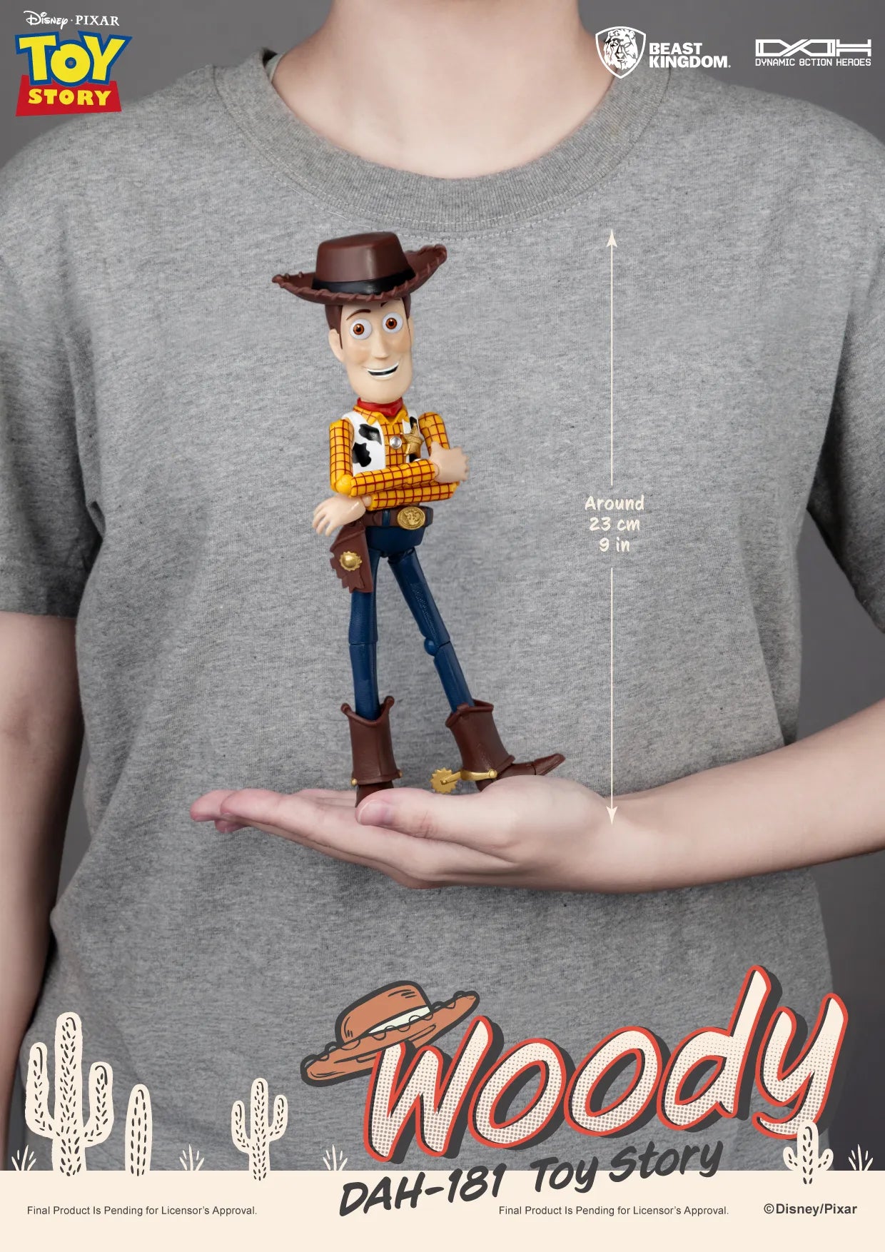 Toy story :  figurine articulée Woody