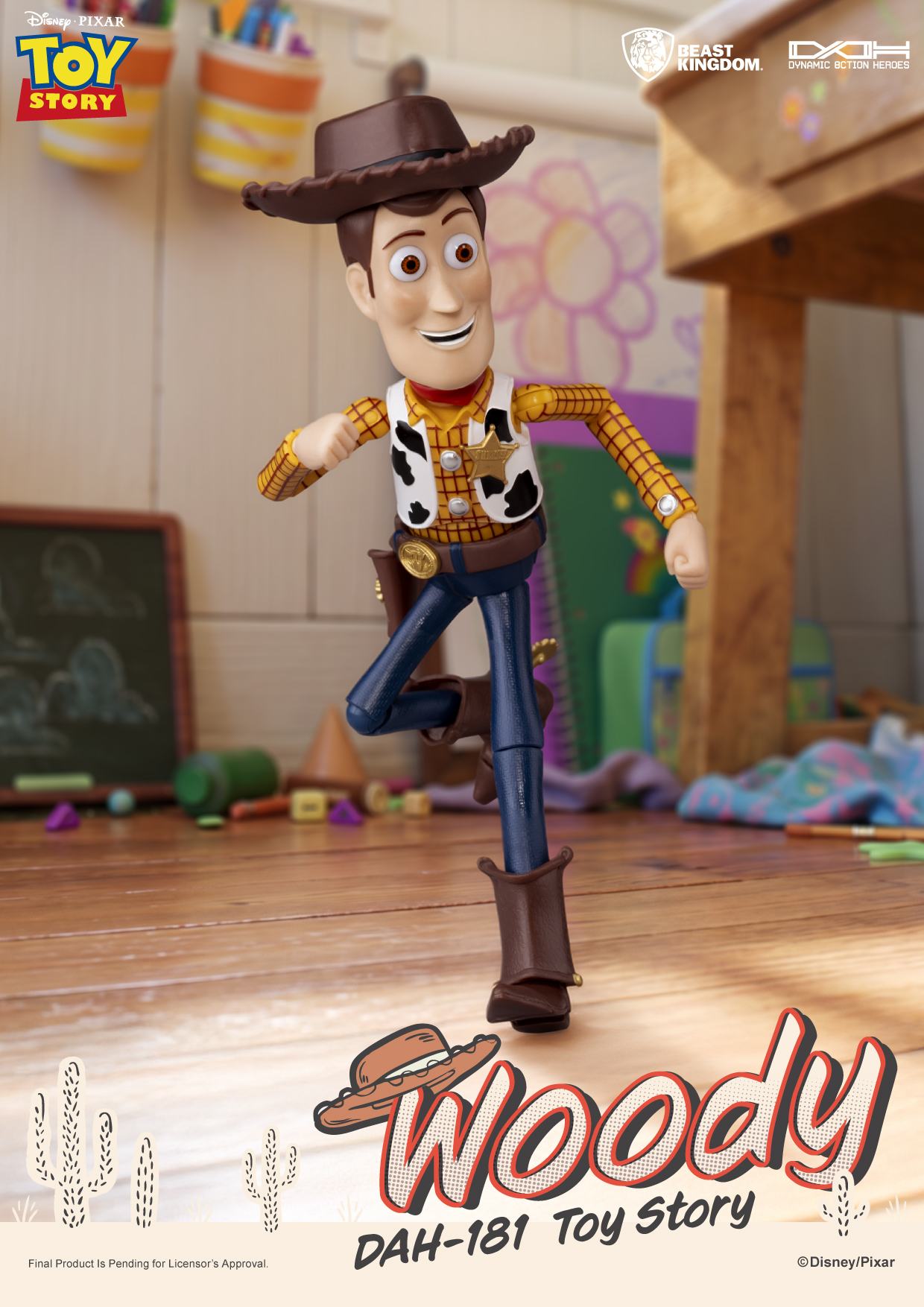 Toy story :  figurine articulée Woody