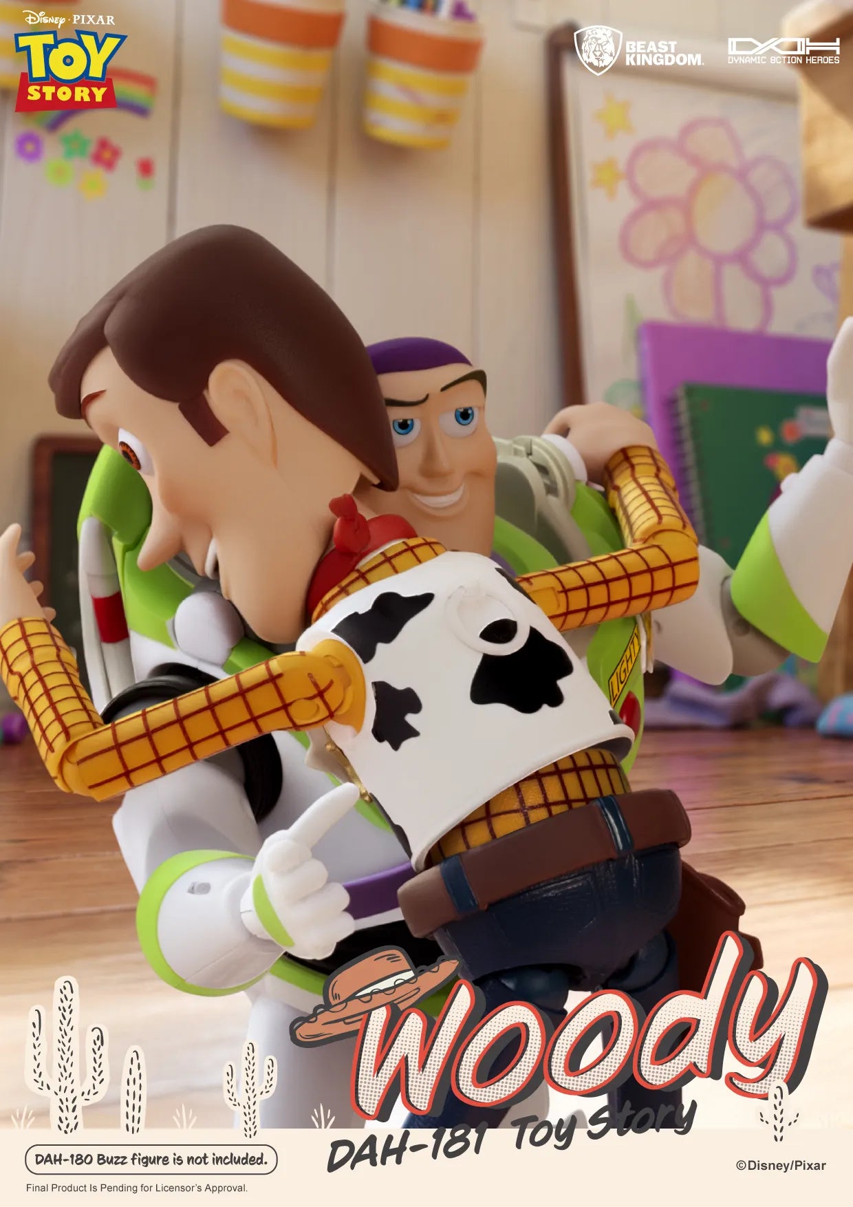 Toy story :  figurine articulée Woody