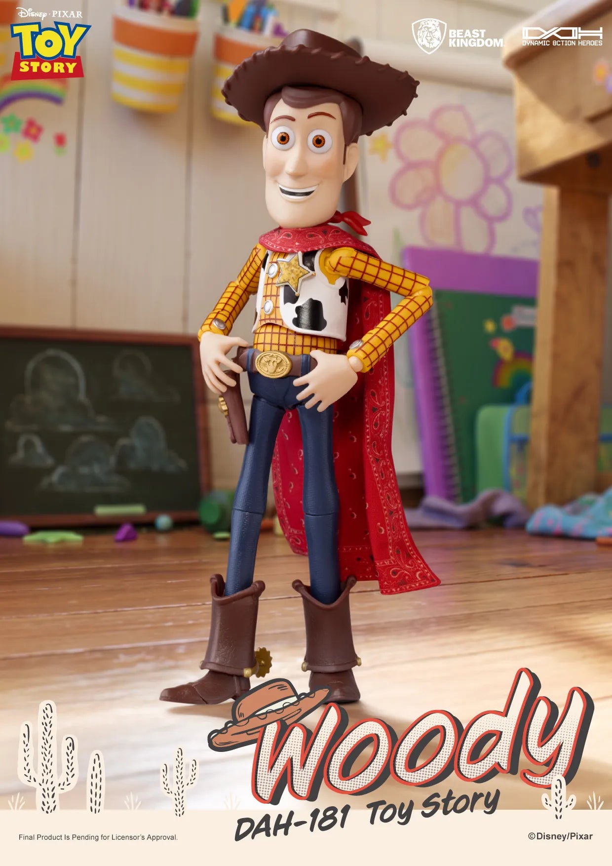 Toy story :  figurine articulée Woody