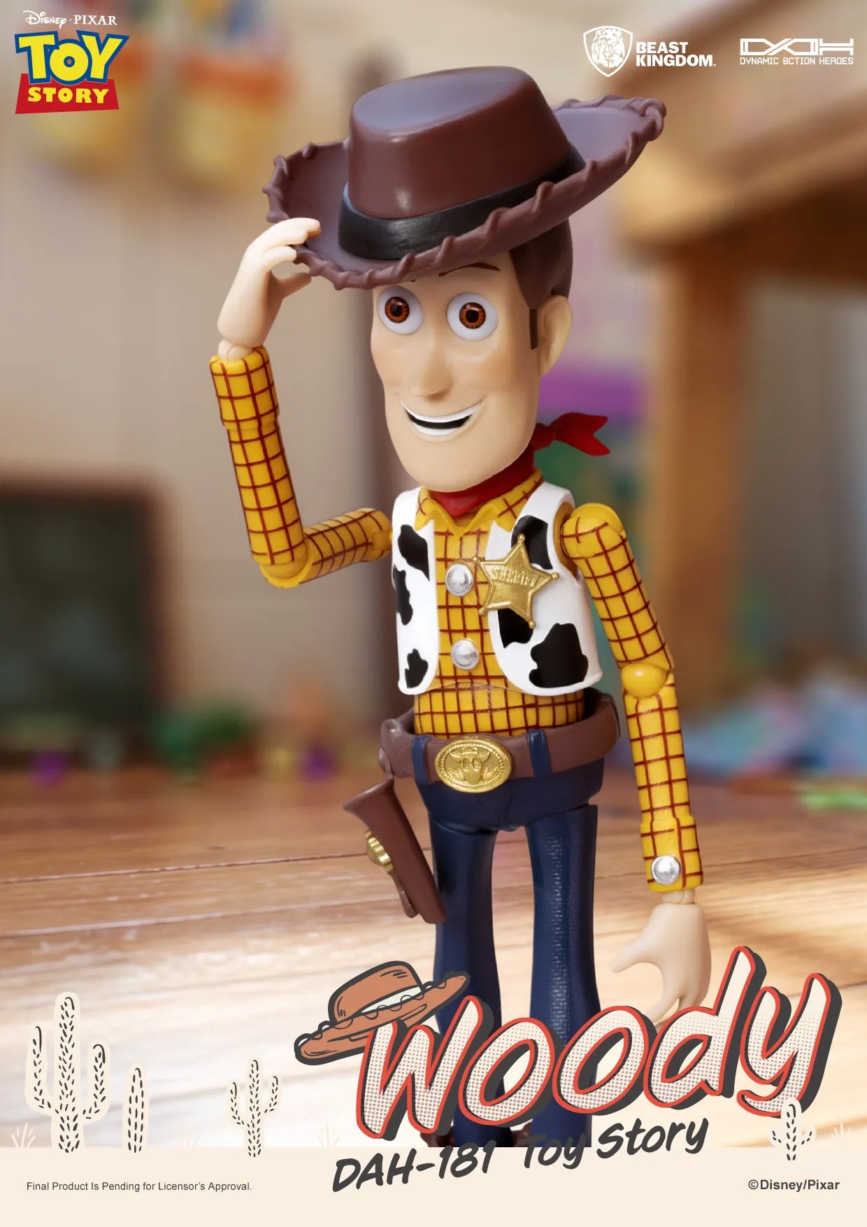 Toy story :  figurine articulée Woody
