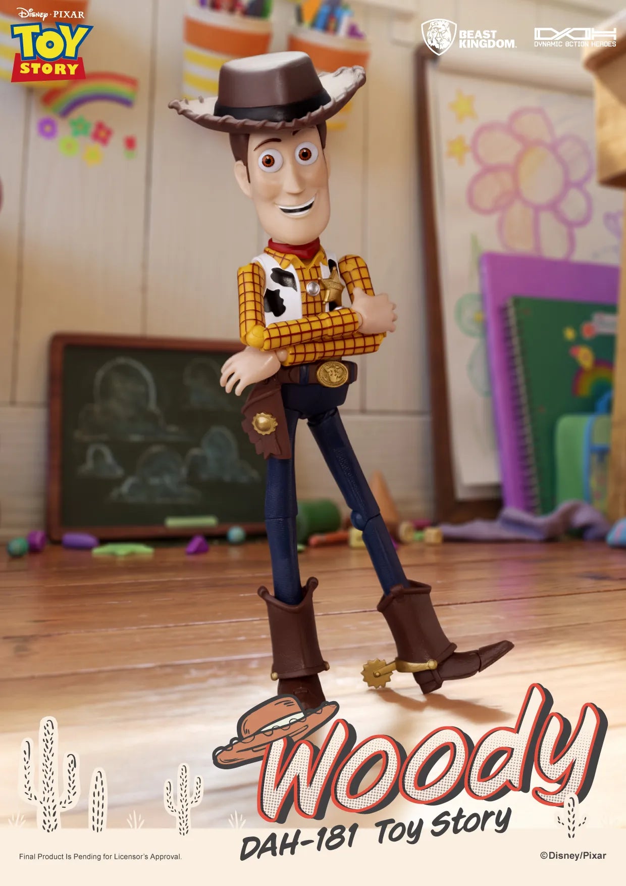 Toy story :  figurine articulée Woody